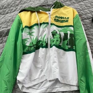 Disney Jungle Cruise windbreaker size L